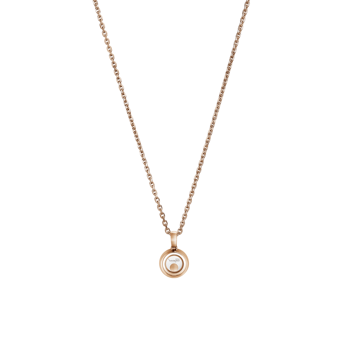HAPPY DIAMONDS ICONS PENDANT, ETHICAL ROSE GOLD, DIAMONDS 79A017-5201