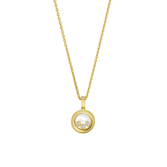 HAPPY DIAMONDS ICONS PENDANT, ETHICAL YELLOW GOLD, DIAMONDS 79A018-0001