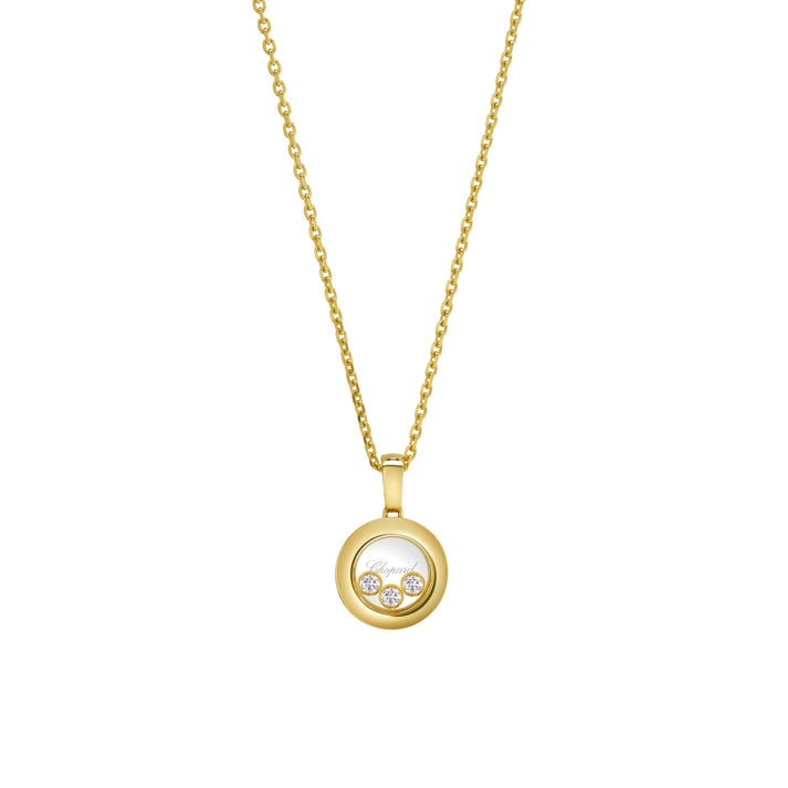 HAPPY DIAMONDS ICONS PENDANT, ETHICAL YELLOW GOLD, DIAMONDS 79A018-0001