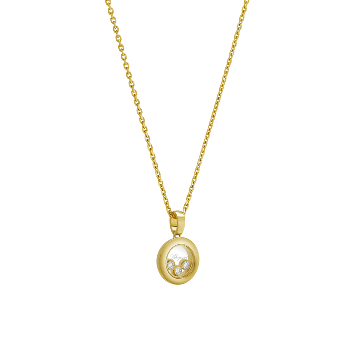 HAPPY DIAMONDS ICONS PENDANT, ETHICAL YELLOW GOLD, DIAMONDS 79A018-0001