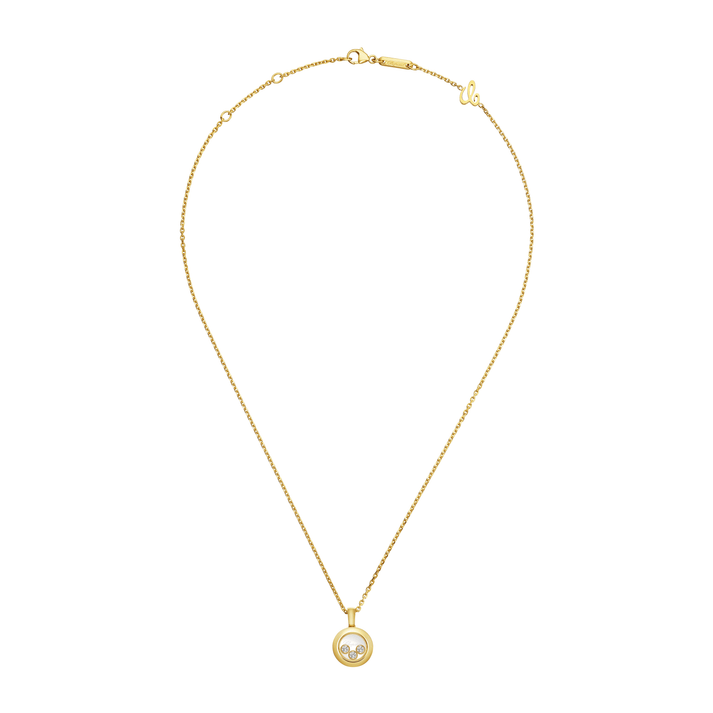 HAPPY DIAMONDS ICONS PENDANT, ETHICAL YELLOW GOLD, DIAMONDS 79A018-0001