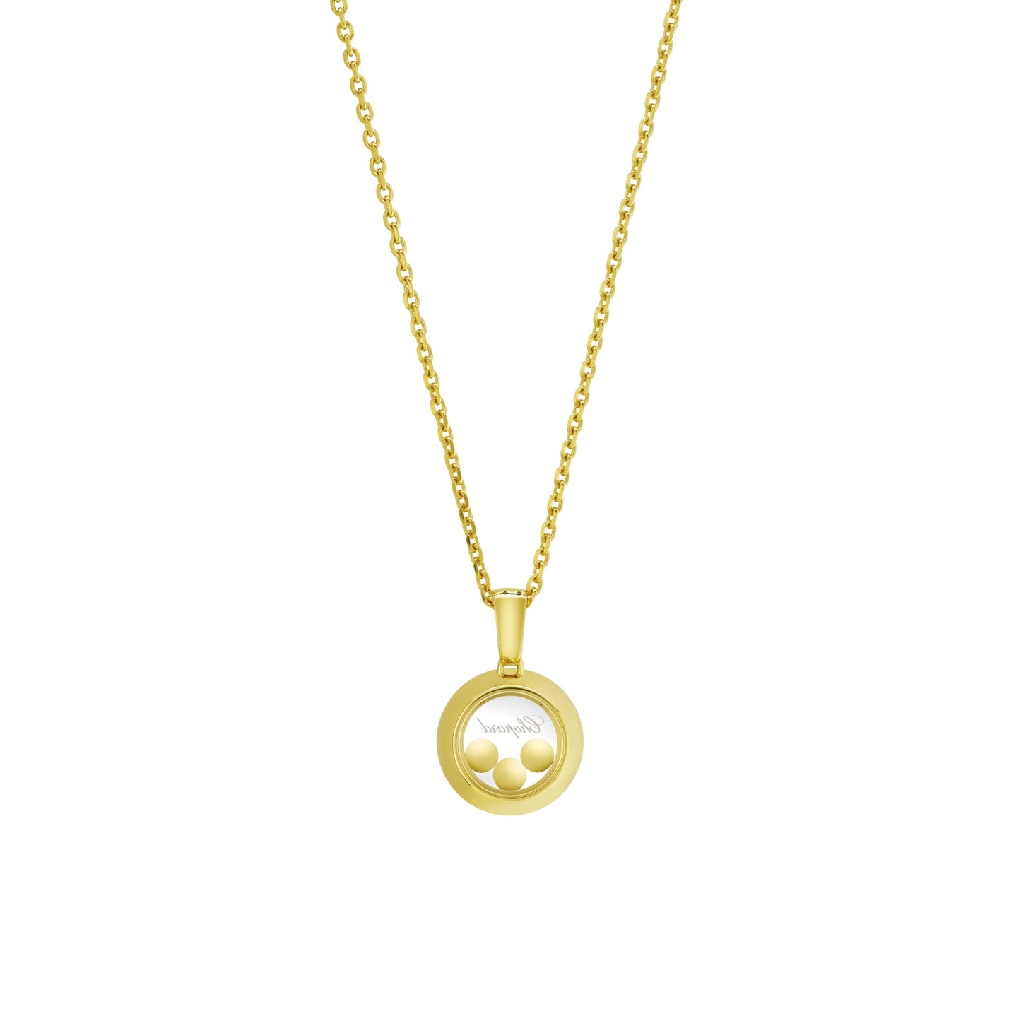 HAPPY DIAMONDS ICONS PENDANT, ETHICAL YELLOW GOLD, DIAMONDS 79A018-0001