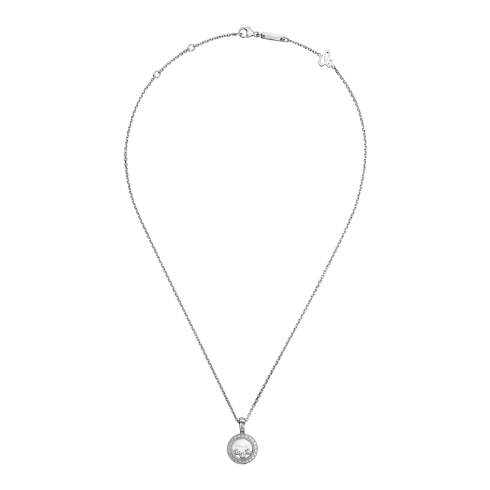 HAPPY DIAMONDS ICONS PENDANT, ETHICAL WHITE GOLD, DIAMONDS 79A018-1201