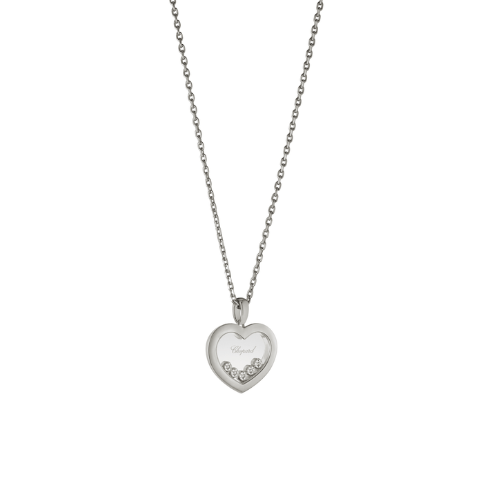 HAPPY DIAMONDS ICONS PENDANT, ETHICAL WHITE GOLD, DIAMONDS 79A038-1001