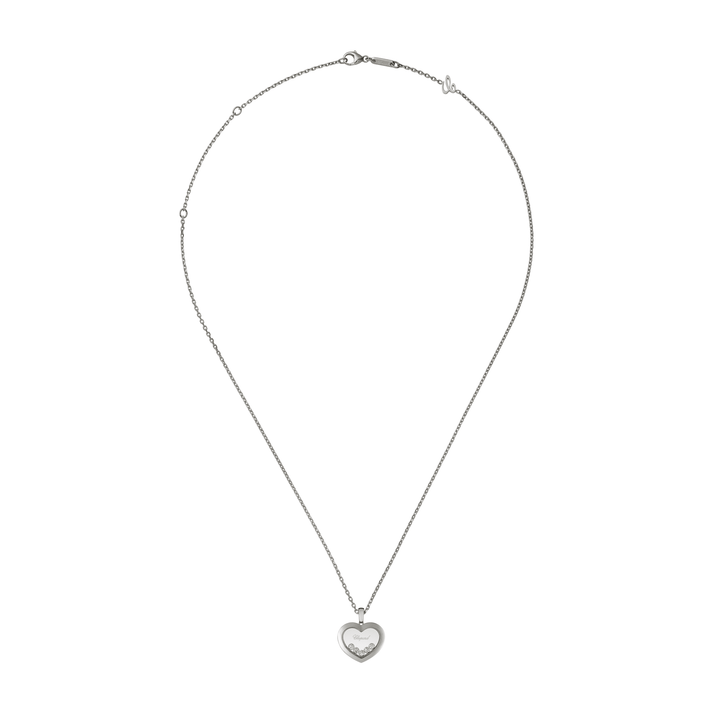 HAPPY DIAMONDS ICONS PENDANT, ETHICAL WHITE GOLD, DIAMONDS 79A038-1001