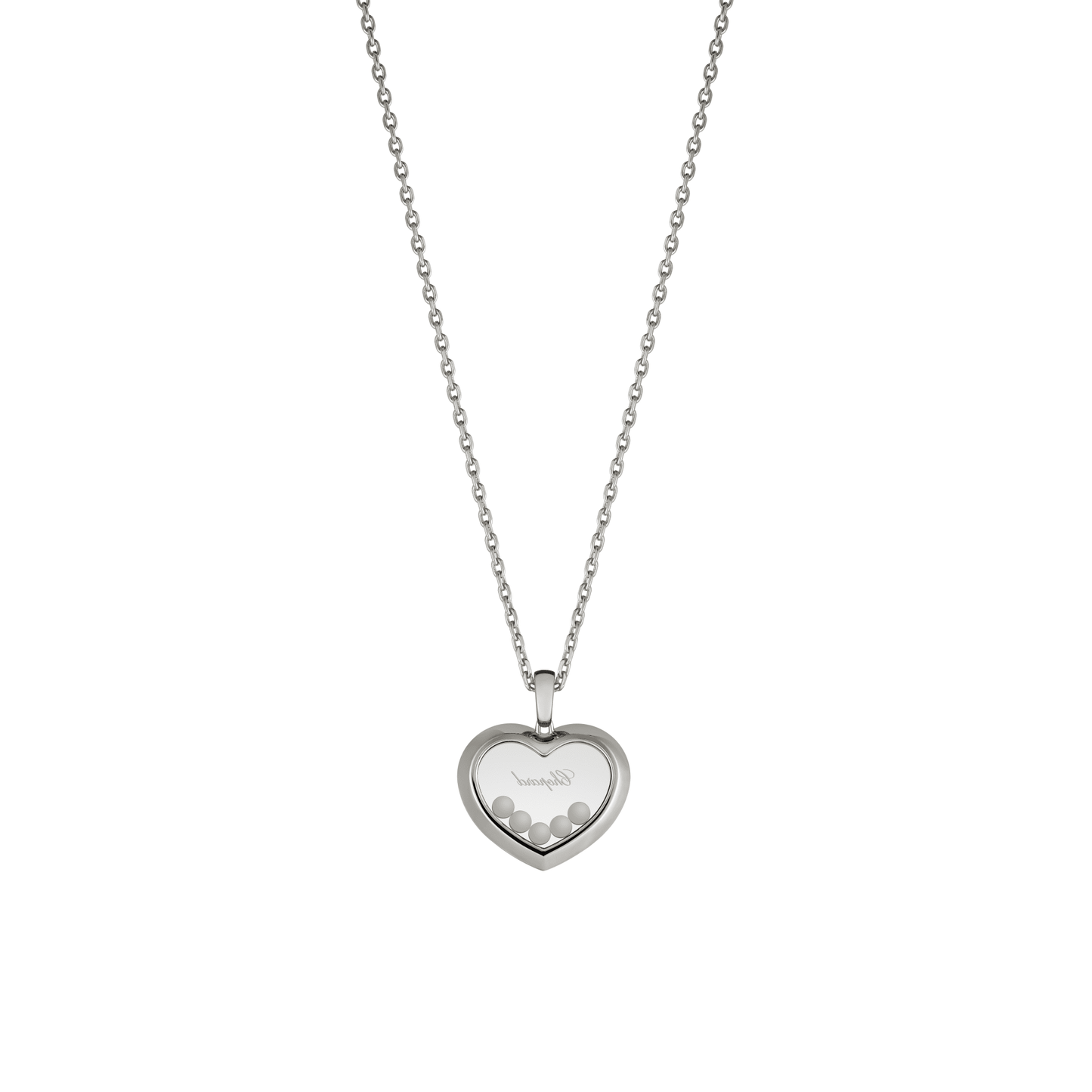 HAPPY DIAMONDS ICONS PENDANT, ETHICAL WHITE GOLD, DIAMONDS 79A038-1001