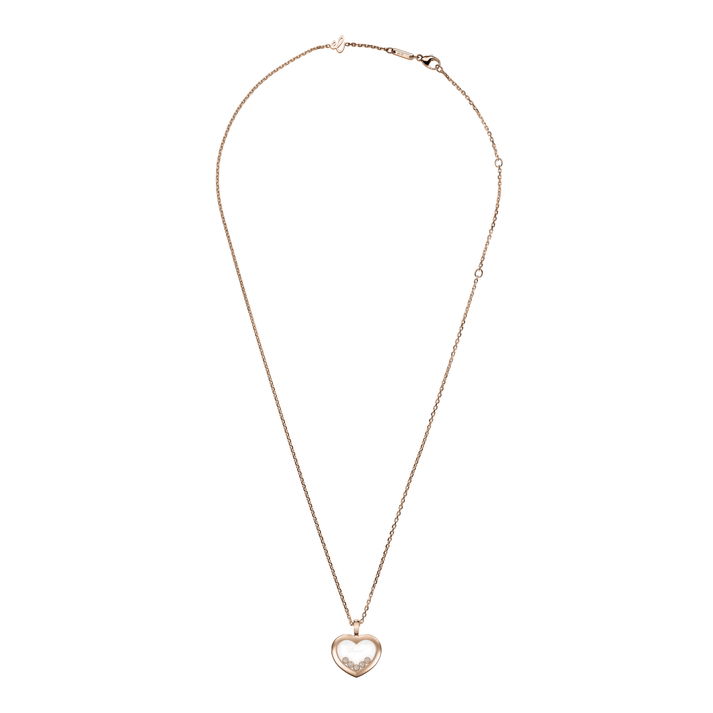 HAPPY DIAMONDS ICONS PENDANT, ETHICAL ROSE GOLD, DIAMONDS 79A038-5001