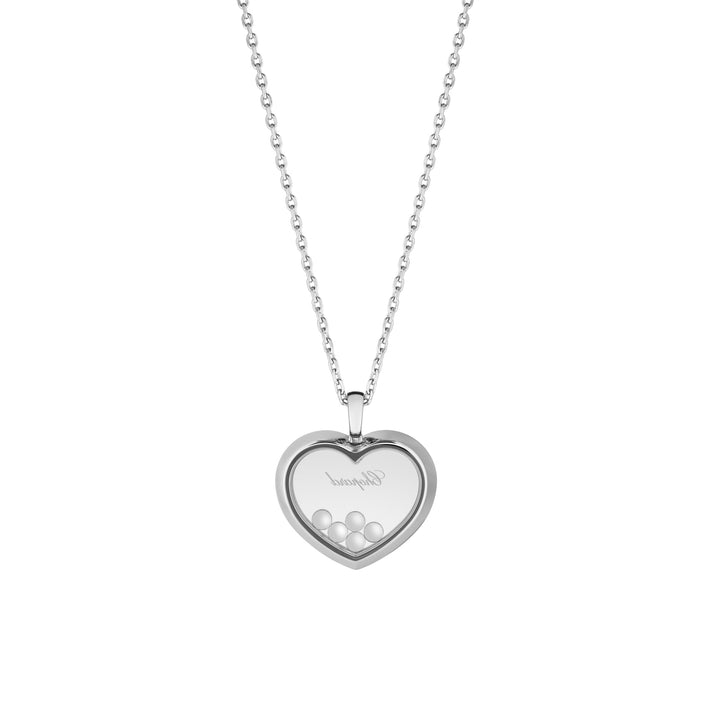 HAPPY DIAMONDS ICONS PENDANT, ETHICAL WHITE GOLD, DIAMONDS 79A039-1001
