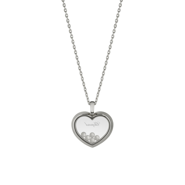 HAPPY DIAMONDS ICONS PENDANT, ETHICAL WHITE GOLD, DIAMONDS 79A039-1201