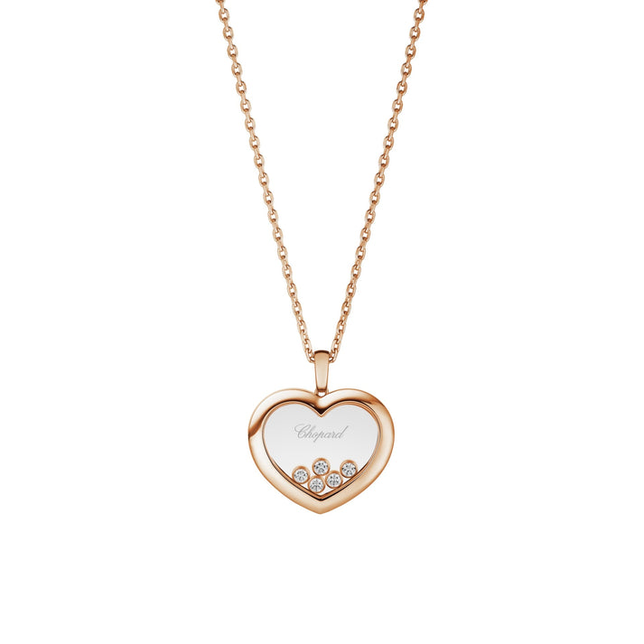 HAPPY DIAMONDS ICONS PENDANT, ETHICAL ROSE GOLD, DIAMONDS 79A039-5001