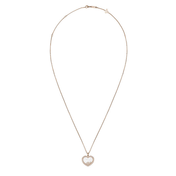 HAPPY DIAMONDS ICONS PENDANT, ETHICAL ROSE GOLD, DIAMONDS 79A039-5201
