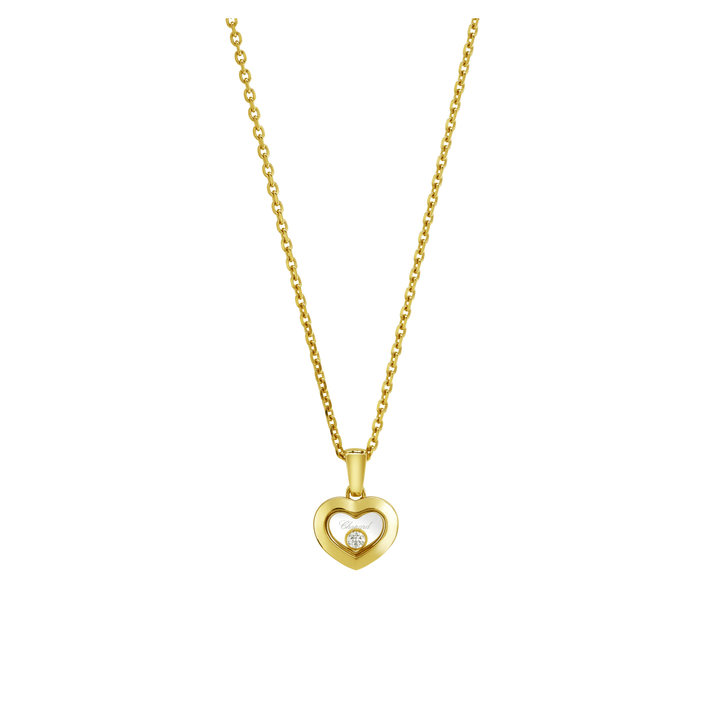 HAPPY DIAMONDS ICONS PENDANT, ETHICAL YELLOW GOLD, DIAMOND 79A054-0001