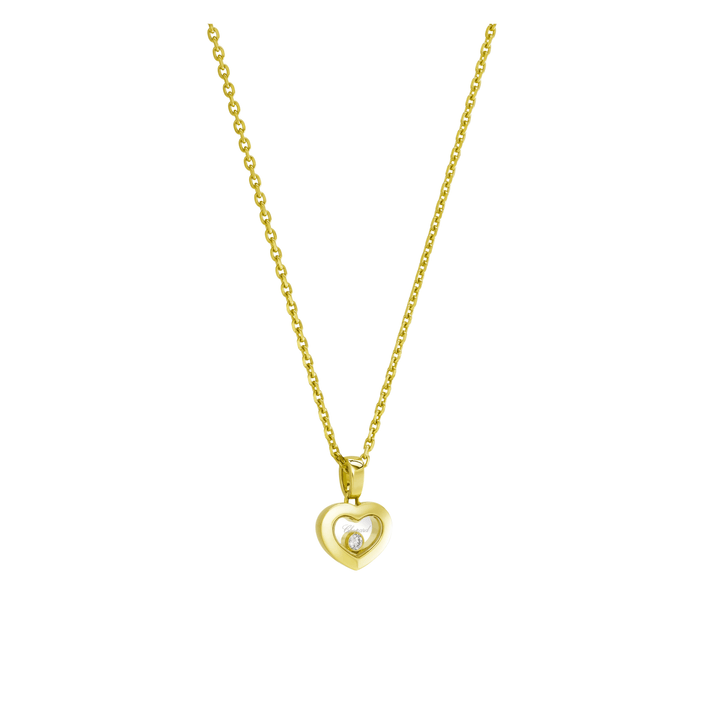 HAPPY DIAMONDS ICONS PENDANT, ETHICAL YELLOW GOLD, DIAMOND 79A054-0001