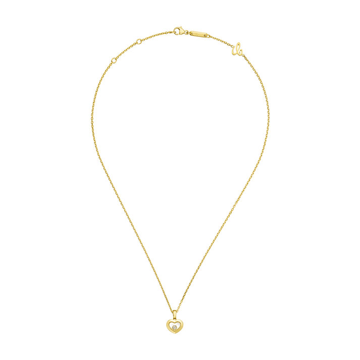 HAPPY DIAMONDS ICONS PENDANT, ETHICAL YELLOW GOLD, DIAMOND 79A054-0001
