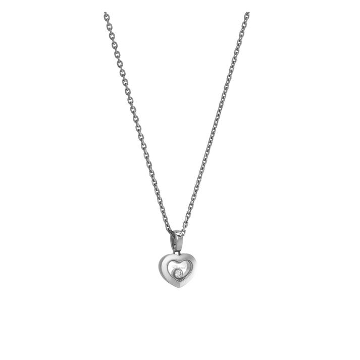 HAPPY DIAMONDS ICONS PENDANT, ETHICAL WHITE GOLD, DIAMOND 79A054-1001