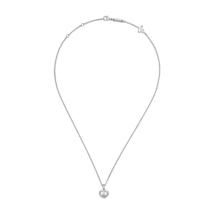 HAPPY DIAMONDS ICONS PENDANT, ETHICAL WHITE GOLD, DIAMOND 79A054-1001