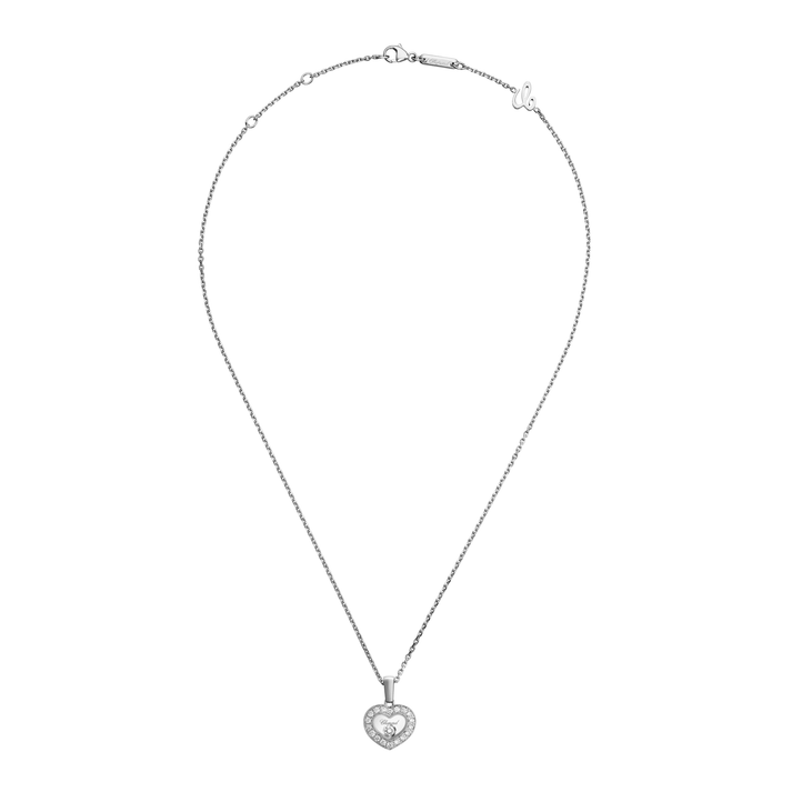 HAPPY DIAMONDS ICONS PENDANT, ETHICAL WHITE GOLD, DIAMONDS 79A054-1201
