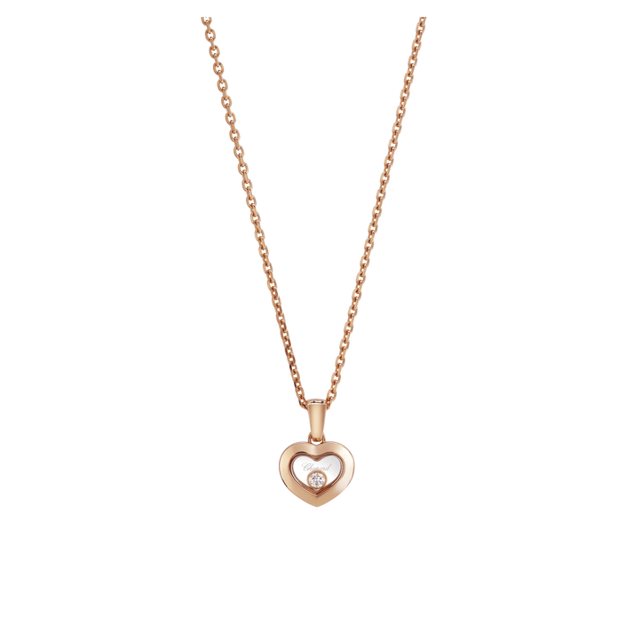 HAPPY DIAMONDS ICONS PENDANT, ETHICAL ROSE GOLD, DIAMOND 79A054-5001