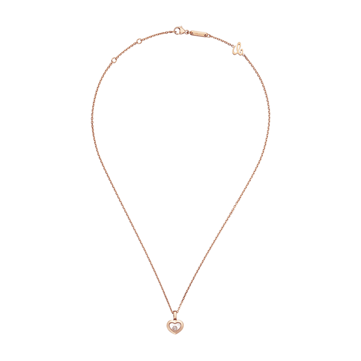 HAPPY DIAMONDS ICONS PENDANT, ETHICAL ROSE GOLD, DIAMOND 79A054-5001