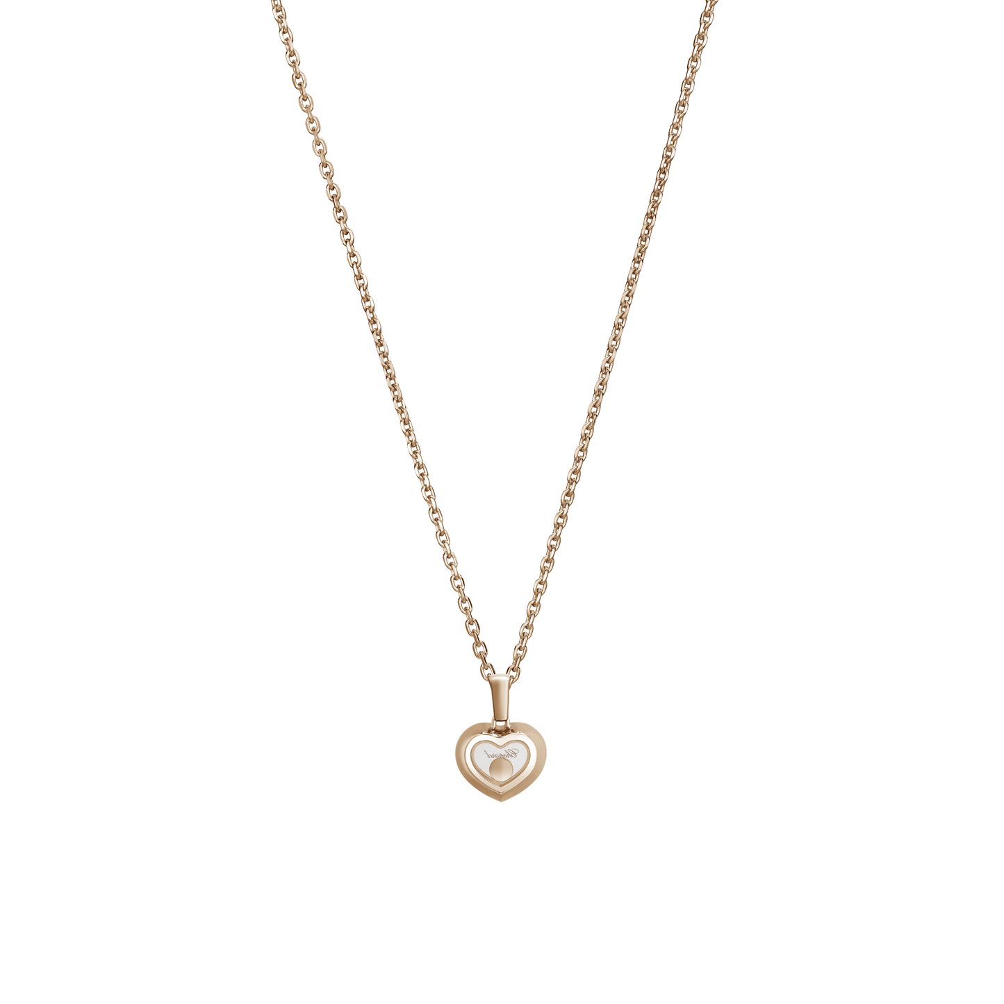 HAPPY DIAMONDS ICONS PENDANT, ETHICAL ROSE GOLD, DIAMONDS 79A054-5201