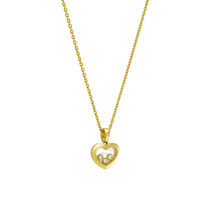HAPPY DIAMONDS ICONS PENDANT, ETHICAL YELLOW GOLD, DIAMONDS 79A611-0001