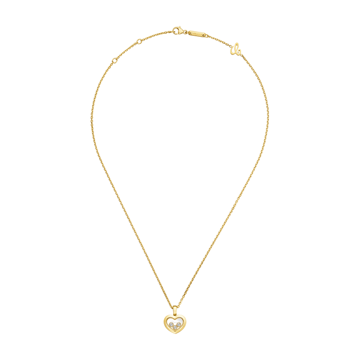 HAPPY DIAMONDS ICONS PENDANT, ETHICAL YELLOW GOLD, DIAMONDS 79A611-0001