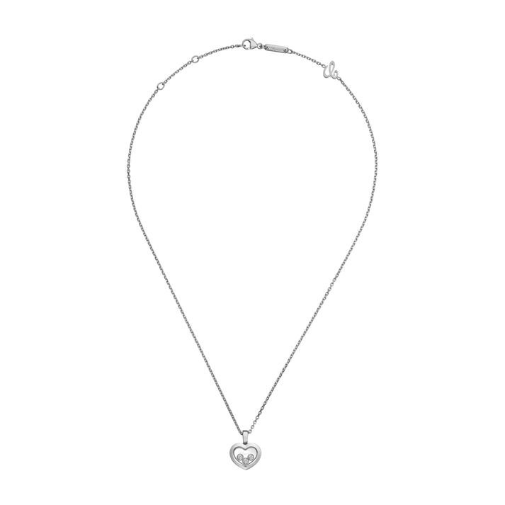 HAPPY DIAMONDS ICONS PENDANT, ETHICAL WHITE GOLD, DIAMONDS 79A611-1001