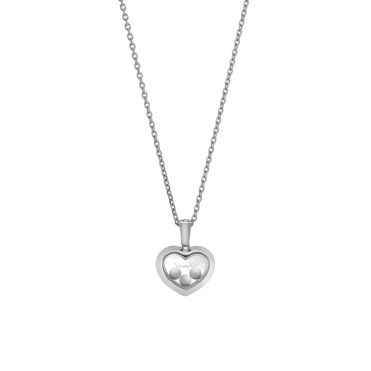 HAPPY DIAMONDS ICONS PENDANT, ETHICAL WHITE GOLD, DIAMONDS 79A611-1001