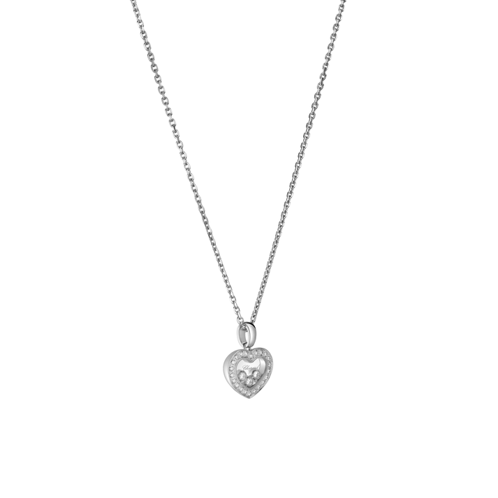HAPPY DIAMONDS ICONS PENDANT, ETHICAL WHITE GOLD, DIAMONDS 79A611-1201
