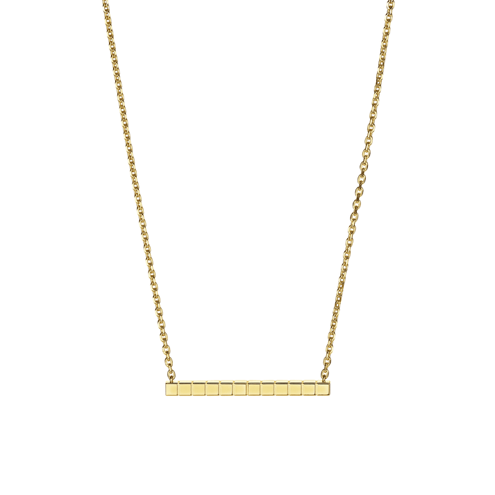ICE CUBE NECKLACE, ETHICAL YELLOW GOLD, FULL-SET DIAMONDS 817702-0003