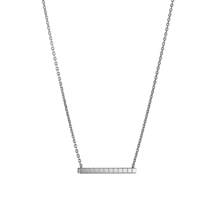ICE CUBE NECKLACE, ETHICAL WHITE GOLD 817702-1001