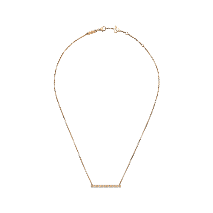 ICE CUBE NECKLACE, ETHICAL ROSE GOLD, FULL-SET DIAMONDS 817702-5003