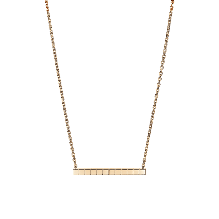 ICE CUBE NECKLACE, ETHICAL ROSE GOLD, FULL-SET DIAMONDS 817702-5003