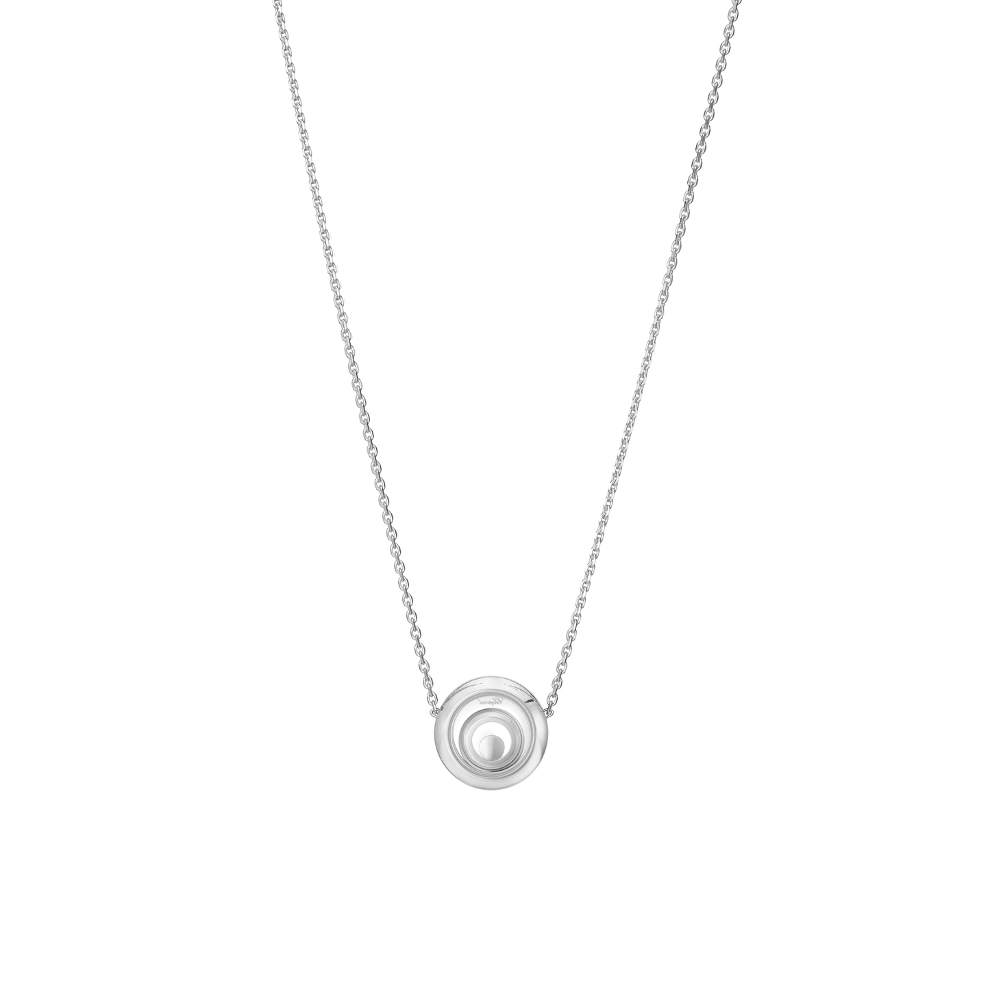 HAPPY SPIRIT NECKLACE, ETHICAL WHITE GOLD, DIAMONDS 818230-1001