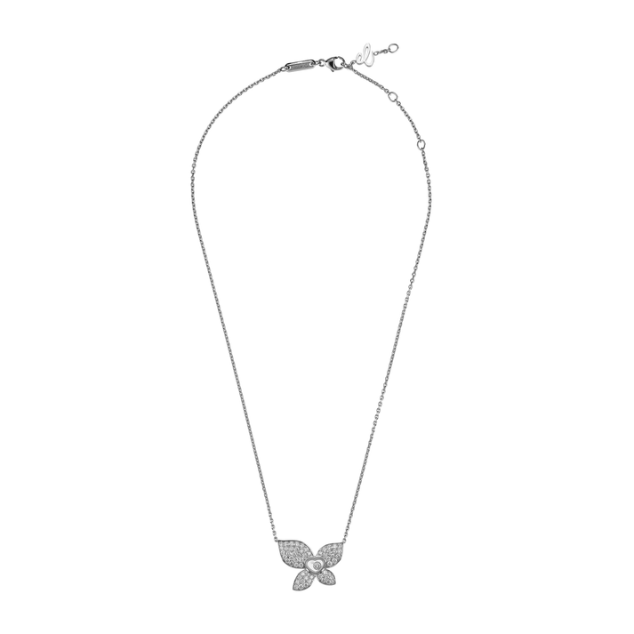 HAPPY BUTTERFLY X MARIAH CAREY NECKLACE, ETHICAL WHITE GOLD, DIAMONDS 818536-1001