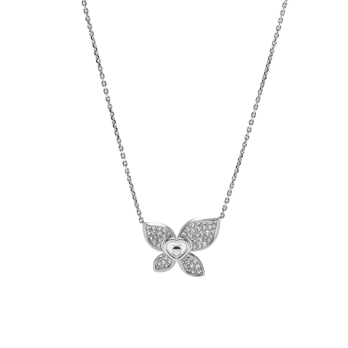 HAPPY BUTTERFLY X MARIAH CAREY NECKLACE, ETHICAL WHITE GOLD, DIAMONDS 818536-1001