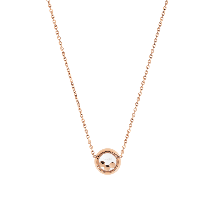 HAPPY DIAMONDS ICONS NECKLACE, ETHICAL ROSE GOLD, DIAMONDS 81A018-5001