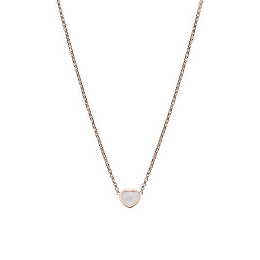 MY HAPPY HEARTS NECKLACE, ETHICAL ROSE GOLD, MOTHER-OF-PEARL 81A086-5301