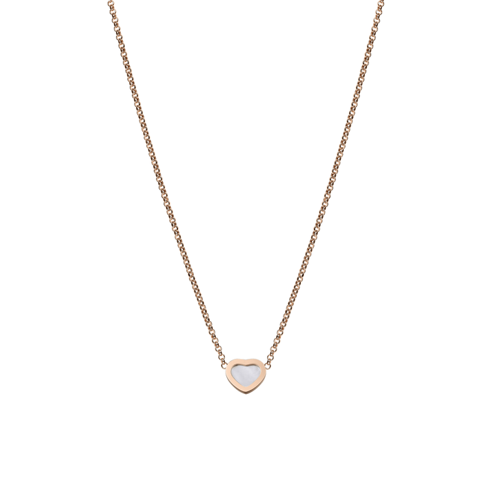 MY HAPPY HEARTS NECKLACE, ETHICAL ROSE GOLD, MOTHER-OF-PEARL 81A086-5301
