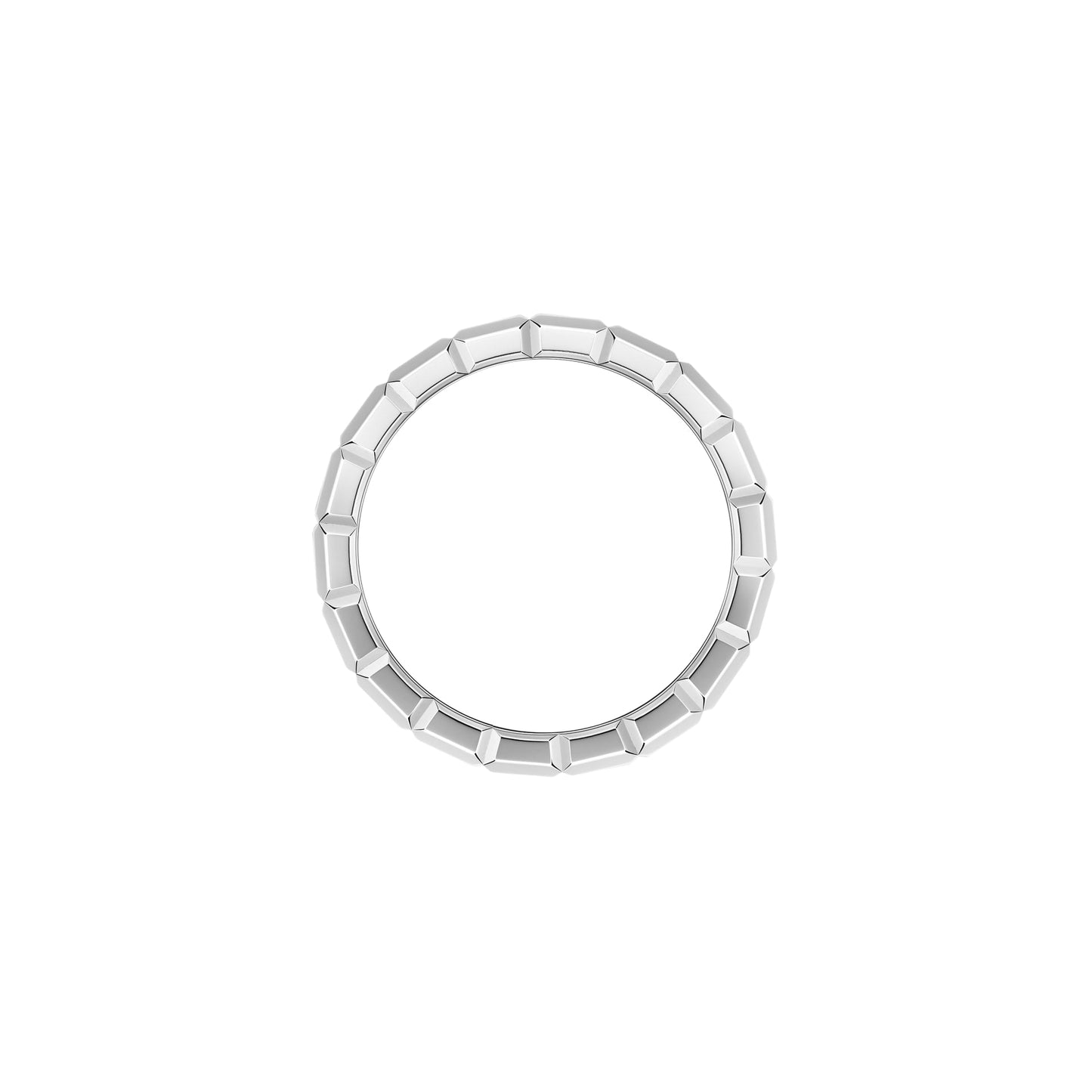 ICE CUBE RING, ETHICAL WHITE GOLD 827004-1010