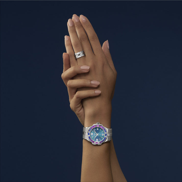 ICE CUBE RING, ETHICAL WHITE GOLD 827004-1010