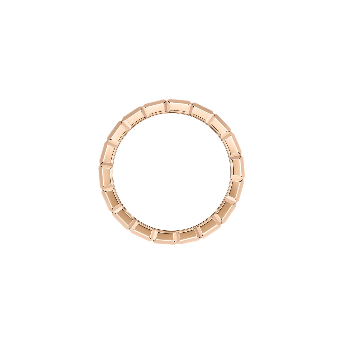 ICE CUBE RING, ETHICAL ROSE GOLD, DIAMONDS 827004-5040