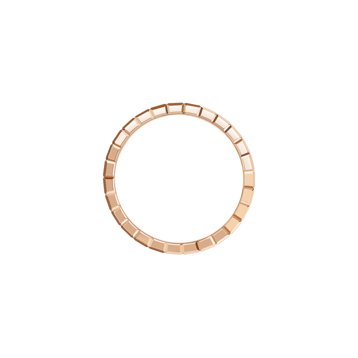 ICE CUBE RING, ETHICAL ROSE GOLD, DIAMONDS 827006-5010