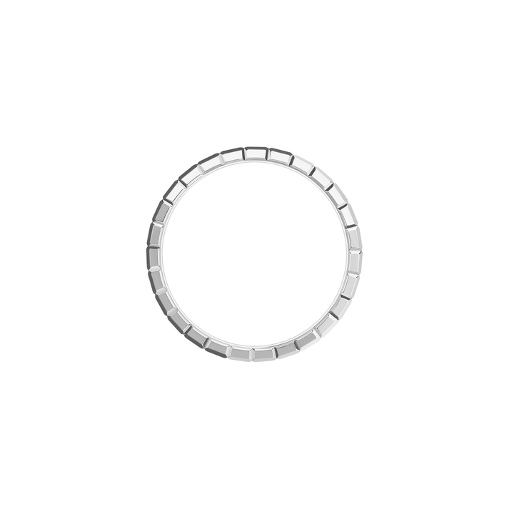 ICE CUBE RING, ETHICAL WHITE GOLD, DIAMONDS 827007-1010