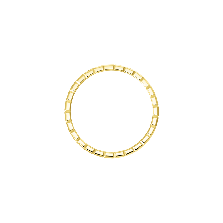 ICE CUBE RING, ETHICAL YELLOW GOLD, FULL-SET DIAMONDS 827702-0289