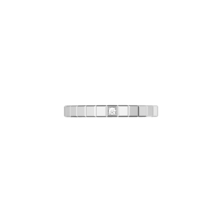 ICE CUBE RING, ETHICAL WHITE GOLD, DIAMOND 827702-1229