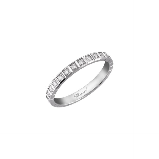 ICE CUBE RING, ETHICAL WHITE GOLD, FULL-SET DIAMONDS 827702-1289