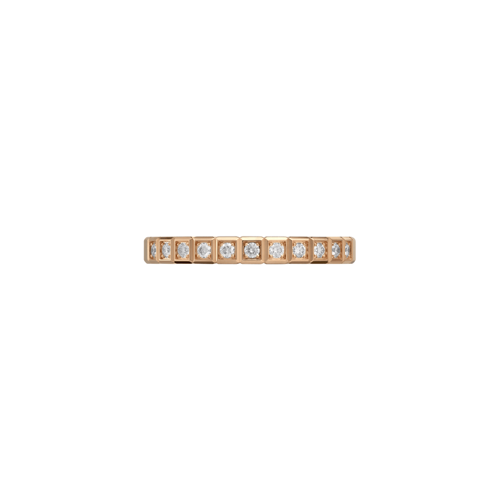 ICE CUBE RING, ETHICAL ROSE GOLD, FULL-SET DIAMONDS 827702-5289