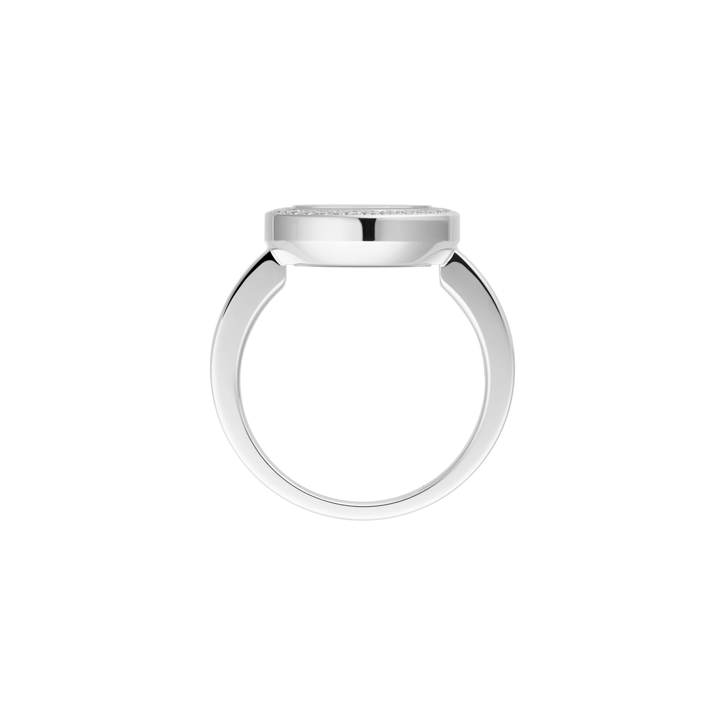 HAPPY SPIRIT RING, ETHICAL WHITE GOLD, DIAMONDS 828230-1010