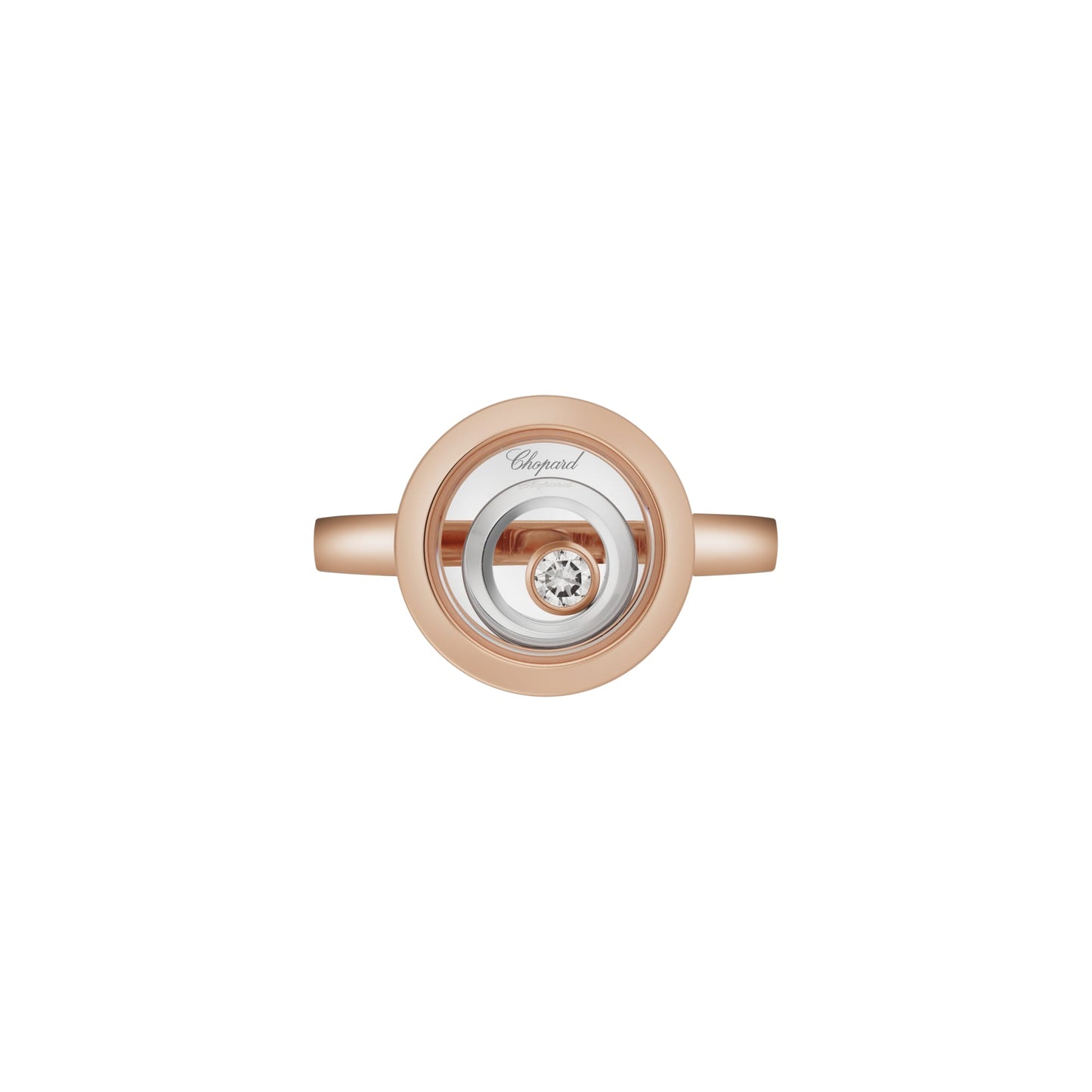 HAPPY SPIRIT RING, ETHICAL ROSE GOLD, ETHICAL WHITE GOLD, DIAMOND 828230-9010